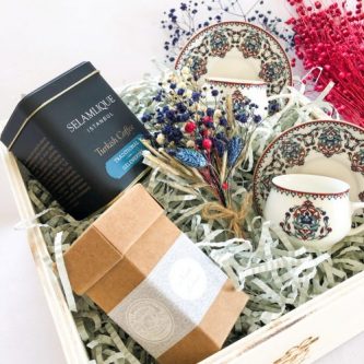 Blue Double Coffee Time